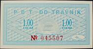 Bosnien-Herzegowina / Travnik 1,00 DEM Fritzinger 149 / Wirtschaftsbank Travnik -
