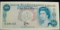 Isle of Man 50 New Pence P. 33 / Serie C 391125 -