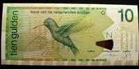 Niederländische Antillen 10 Gulden 1.8.2016 P. 28 h kfr 14,00 EUR  + 9,00 EUR frais d'envoi