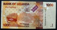 Uganda 1.000 Shillings 2015 P.49 d R / Serie ZA / Ersatznote kfr 7,00 EUR  + 9,00 EUR frais d'envoi