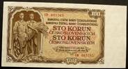 Tschechoslowakei 100 Korun P. 86 a / Prager Burg -
