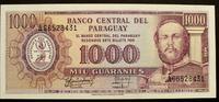 Paraguay 1.000 Guaranies P. 207 / Serie A -
