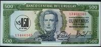 Uruguay 0,50 Nuevos Pesos ND(1975) P. 54 / Serie A kfr 4,00 EUR  + 6,00 EUR frais d'envoi