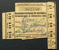 DDR - Bezugsberechtigung für Kartoffeln 1.9.1959-30.6.1960 I-II 7,00 EUR  + 9,00 EUR frais d'envoi