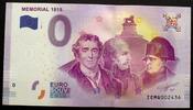 Belgien 0 Euro Serie ZEMQ 002436 / MEMORIAL 1815 -