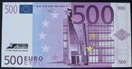 Deutschland 500 Euro Reis / Musterbanknote -