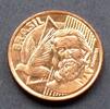 Brasilien 5 Centavos S.Neu / E, K platt. -