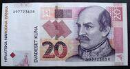 Kroatien 20 Kuna 7.3.2001 P. 39 a kfr 9,50 EUR  + 9,00 EUR frais d'envoi