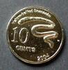 Keeling Cocos Islands 10 Cents 2004 K-N / Seeschlange - Kokospalme Stgl 4,00 EUR  + 8,00 EUR frais d'envoi