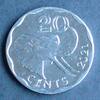 Eswatini 20 Cents 2021 E, N plat. / Mswati III. - Staatswappen vzgl-Stgl 1,90 EUR  + 8,00 EUR frais d'envoi