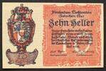 Liechtenstein 10 Heller ND(1920) P. 1 kfr 9,00 EUR  + 10,00 EUR frais d'envoi