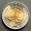 Ghana 1 Cedi 2007 BiMe / Staatswappen Stgl 6,00 EUR  + 9,00 EUR frais d'envoi