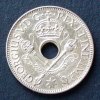 Neuguinea 1 Shilling S.5 / Silber / Krone und gekreuzte Amtsstäbe - Monogramm George V. -
