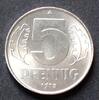 DDR 5 Pfennig S.9 / Al / Staatswappen - Wertangabe, zwischen Eichenzweigen -