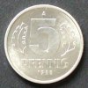 DDR 5 Pfennig S.9 / Al / Staatswappen - Wertangabe, zwischen Eichenzweigen -