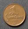 Lettland 1 Santims S.1 / Bro / Staatswappen -