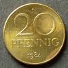 DDR 20 Pfennig S.11 / Me / Staatswappen - Wertangabe -