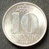 DDR 10 Pfennig S.10 / Al / Staatswappen - Wertangabe, darüber Eichenblatt -