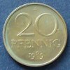 DDR 20 Pfennig S.11 / Me / Staatswappen - Wertangabe -
