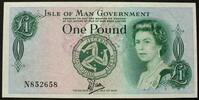 Isle of Man 1 Pound P. 38 / Serie N852658 / Plastic -