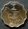 Botswana 1 Pula S.9 / K-N / FAO / Staatswappen - Chapman-Steppenzebra -