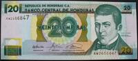 Honduras 20 Lempiras P. 87 b -