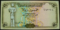 Jemen 50 Rials ND(199?) P. 27A / Sign.9 kfr 4,00 EUR  + 6,00 EUR frais d'envoi