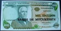 Mosambik 1.000 Escudos ND(1976) P. 119 kfr 3,00 EUR  + 6,00 EUR frais d'envoi