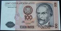 Peru 100 Intis 26.6.1987 P. 133 kfr 1,20 EUR  + 6,00 EUR frais d'envoi
