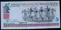 Ruanda 5.000 Francs 1.12.1998 P. 28 kfr 9,00 EUR  + 9,00 EUR frais d'envoi