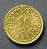 Tunesien 10 Millimes S.204.3 / Me / Inschrift - Wertangabe -