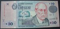 Uruguay 10 Pesos Uruguayos 1998 P. 81 kfr 4,00 EUR  + 6,00 EUR frais d'envoi
