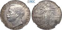 ITALY  5L 1911 NGC MS62