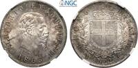 ITALY 2L 1863 MS64 900,00 EUR  + 20,00 EUR frais d'envoi