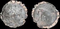 Antiochos VI Dionysos, Seleukid Kingdom, 145-142BC, AE22 Serrate unit. -