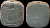 ISRAEL,  Ancient Egyptian Square Stone Scarab Bead, Very Rare  257,67 EUR envoi gratuit