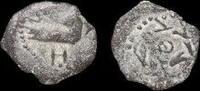 ISRAEL, Exceptional: Judaea, The Herodians. Herod Archelaus, 4 BC-6 AD. AE Prutah. Prow -