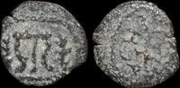 ISRAEL, Judaea. Herod I the Great (40-4 BC). Prutah mint of Jerusalem. 37-4 B.C. 2 Pru -