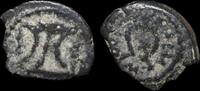 ISRAEL, Judaea. Herod I the Great (40-4 BC). Prutah mint of Jerusalem. 37-4 B.C. 2 Pru -