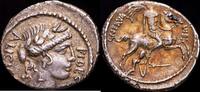 Roma Denario 47 a.C. REPÚBLICA EBC- 600,00 EUR  + 12,00 EUR frais d'envoi