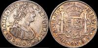 México 2 Reales 1803 1788-1808 Carlos IV MBC+