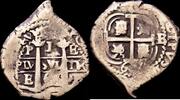 Potosí 1 Real 1621-1665 Felipe IV -