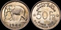 Congo Belga 50 FRANCOS 1944 &Aacute;frica vz+ 150,00 EUR  + 15,00 EUR frais d'envoi