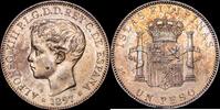 Filipinas Peso 1897 1886-1931 Alfonso XIII EBC- 375,00 EUR  + 15,00 EUR frais d'envoi