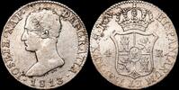 Madrid 4 Reales 1813 1808-1813 Jose I MBC- 85,00 EUR  + 15,00 EUR frais d'envoi