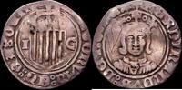 Zaragoza 1/2 Real (1479-1516) Medieval (MBC) 190,00 EUR  + 15,00 EUR frais d'envoi