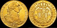 Madrid 4 Escudos 1780/79 1759-1788 Carlos III EBC/EBC+ 2650,00 EUR  + 12,00 EUR frais d'envoi