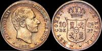 Manila (Filipinas) 10 Centavos 1885 1874-1885 Alfonso XII MBC+ 125,00 EUR  + 15,00 EUR frais d'envoi