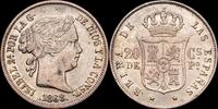 Manila (Filipinas) 20 Centavos 1868 1833-1868 Isabel II MBC+ 150,00 EUR  + 15,00 EUR frais d'envoi