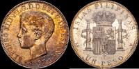 Filipinas Peso 1897 1886-1931 Alfonso XIII EBC 450,00 EUR  + 15,00 EUR frais d'envoi